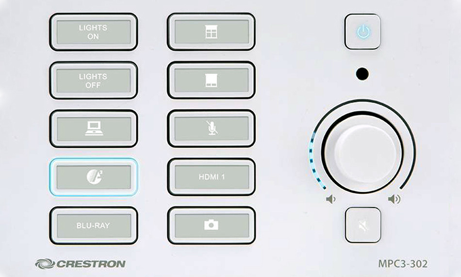 crestron control panel
